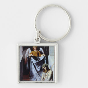 Christ and the Angel, c.1550-54 Keychain