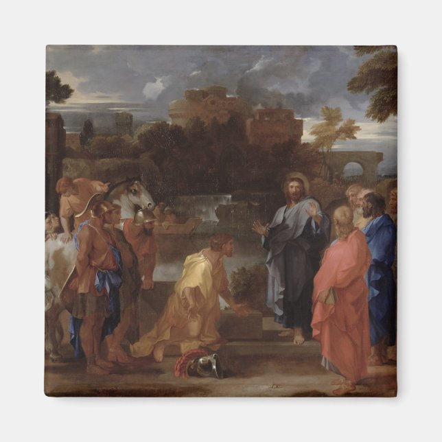 Christ and the Centurion Magnet (Front)