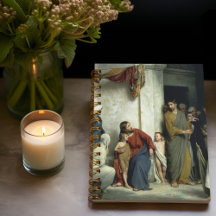 Christ and the Children by Carl Bloch, Religious 