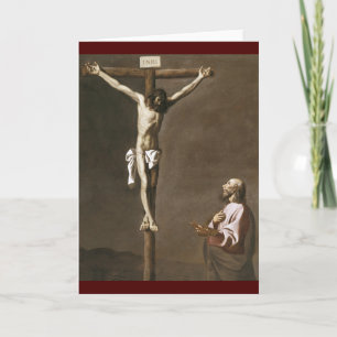 Christ and the Cross Holiday Card
