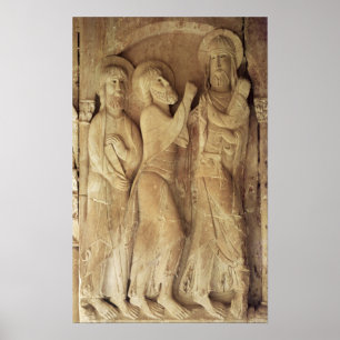 Christ and the Pilgrims of Emmaus Poster