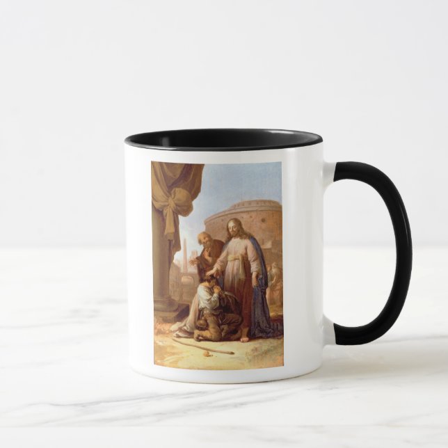 Christ and the Rich Young Ruler, 1640 Mug (Right)