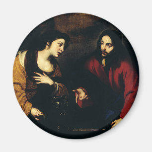 Christ and the Woman of Samaria Magnet