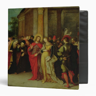 Christ and the Woman Taken in Adultery Binder