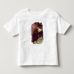 Christ and the woman taken in adultery toddler t-shirt