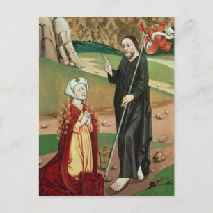 Christ Appears to Mary Magdalene Postcard