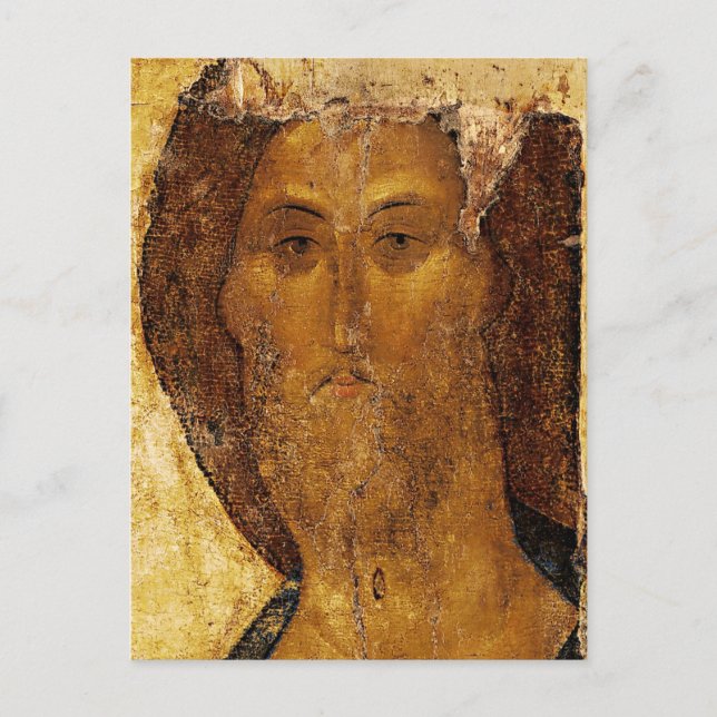 Christ as Saviour by Andrei Rublev Postcard (Front)
