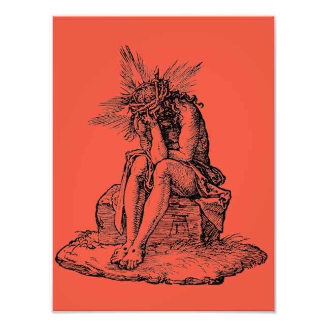 Christ as the Man of Sorrows Fine Art Photo Print (Front)
