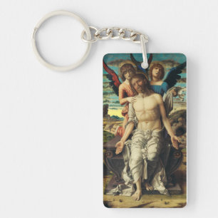 Christ as the Redeemer by Andrea Mantegna Keychain