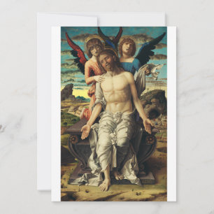 Christ as the Redeemer by Andrea Mantegna Thank You Card