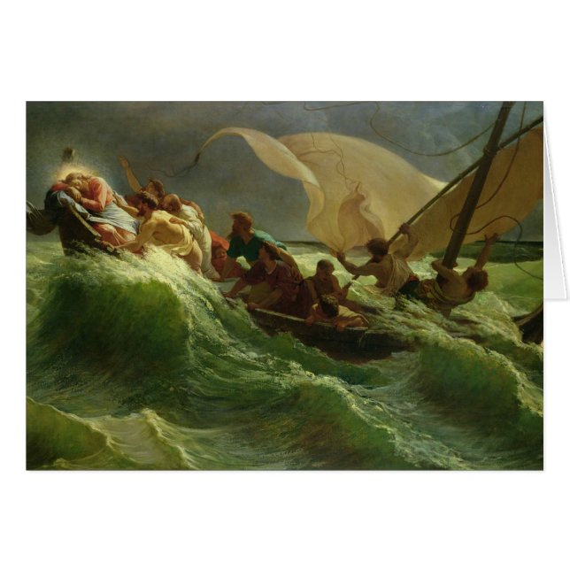 Christ Asleep in his Boat (Front Horizontal)