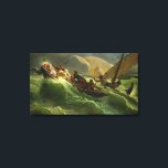 Christ Asleep in his Boat Canvas Print<br><div class="desc">Christ Asleep in his Boat | by Jules Joseph Meynier | Art Location: Musee Municipal,  Cambrai,  France | French Artist | Image Collection Number: XIR166390</div>