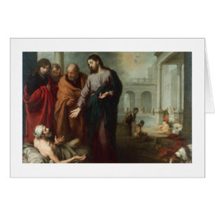Christ at the Pool of Bethesda, 1667-70 (oil on ca