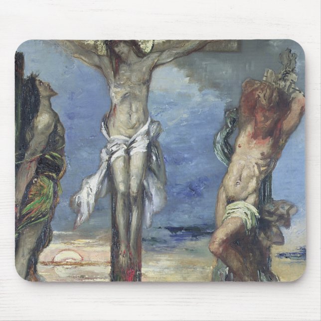 Christ between the Two Thieves, c.1870 Mouse Pad (Front)