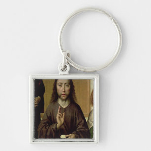 Christ Blessing 2 Keychain