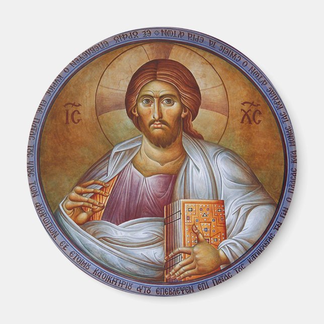 Christ Blessing Magnet (Front)