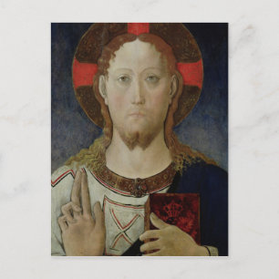 Christ Blessing Postcard