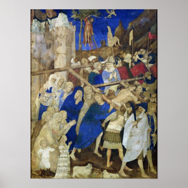 Christ Carrying Cross,Grandes Heures Poster (Front)