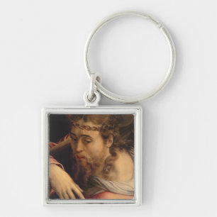 Christ Carrying the Cross, 1540-45 (oil on panel) Keychain