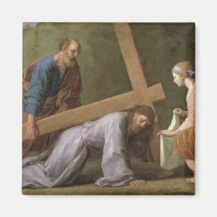 Christ Carrying the Cross, c.1651 Magnet