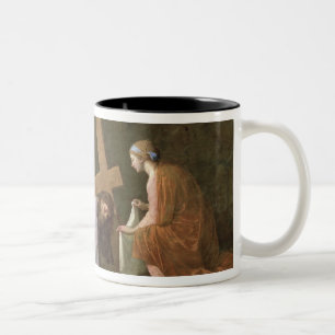 Christ Carrying the Cross, c.1651 Two-Tone Coffee Mug