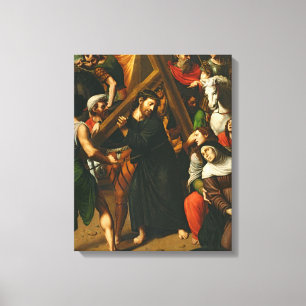 Christ Carrying the Cross Canvas Print