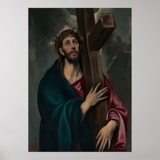 Christ Carrying the Cross (Dark) Poster (Front)