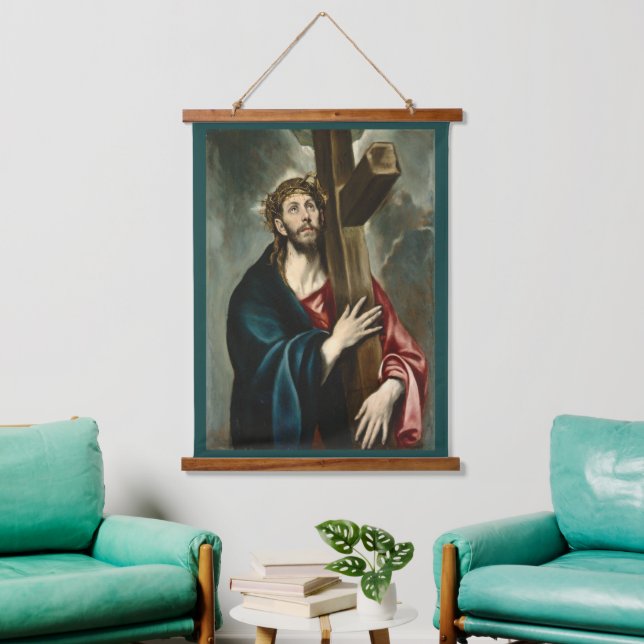Christ Carrying the Cross, El Greco Hanging Tapestry (Living Room)