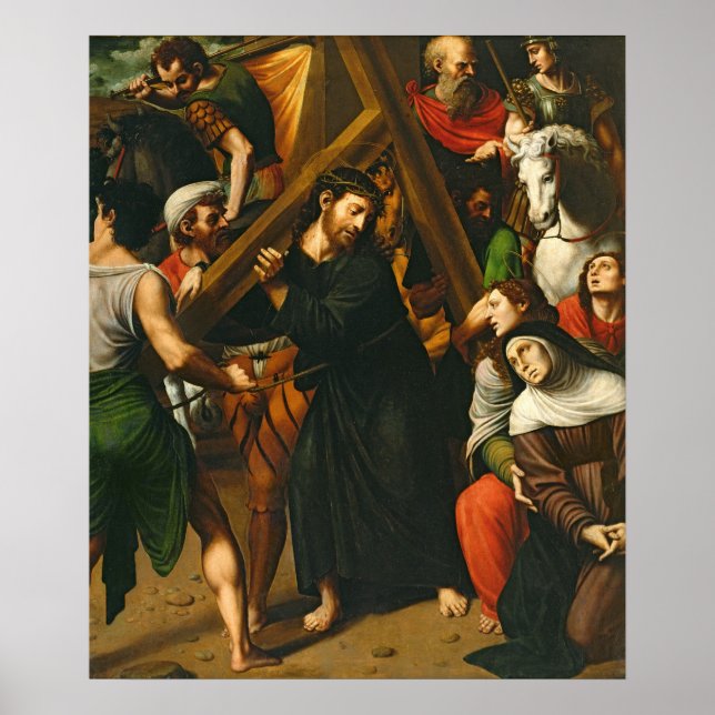 Christ Carrying the Cross Poster (Front)