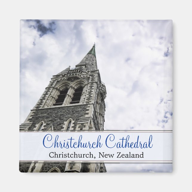 Christ Church Cathedral, New Zealand Magnet (Front)