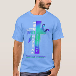 Christ Crossing Pregnancy Infant Loss Awareness  T-Shirt