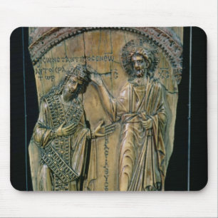 Christ Crowning the Emperor Constantine VII Mouse Pad