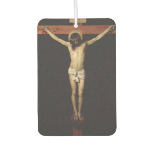 Christ Crucified by Diego Velazquez Air Freshener