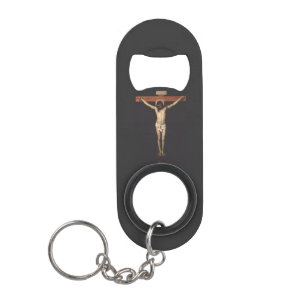 Christ Crucified by Diego Velazquez Keychain Bottle Opener