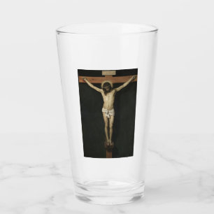 Christ Crucified on the Cross (Faith) (Velazquez) Glass