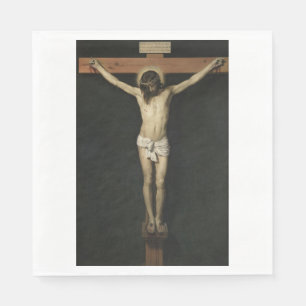 Christ Crucified on the Cross (Faith) (Velazquez) Napkin