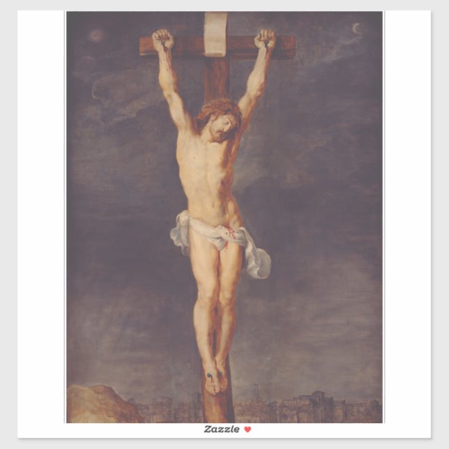 Christ dead on the cross by Peter Paul Rubens  (Sheet)