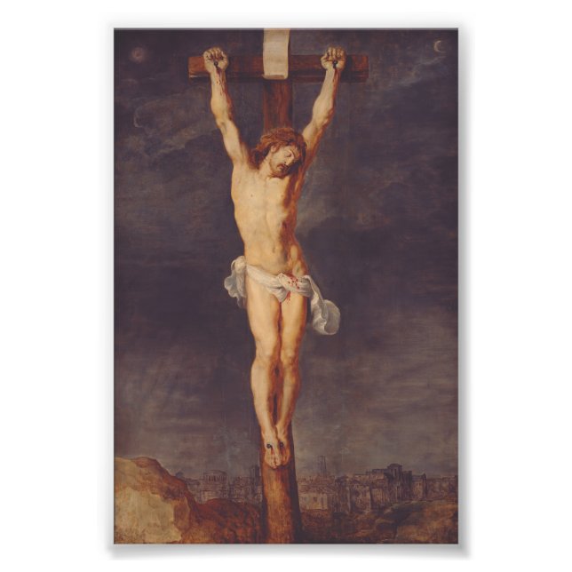Christ dead on the cross by Peter Paul Rubens  Photo Print (Front)
