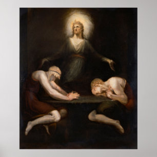 Christ Disappearing at Emmaus by Henry Fuseli Poster