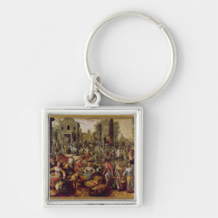 Christ displayed to the people keychain