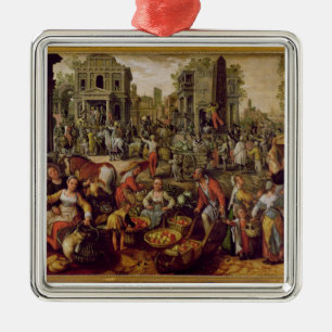 Christ displayed to the people metal ornament
