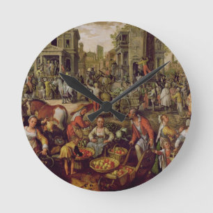 Christ displayed to the people round clock