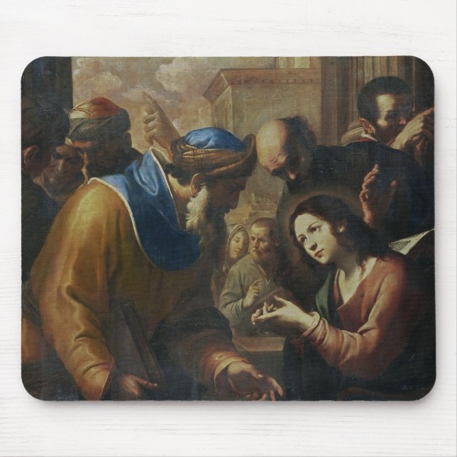 Christ Disputing with the Doctors, c.1660's Mouse Pad (Front)