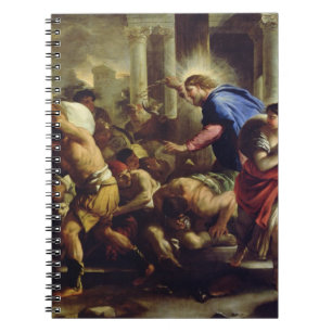 Christ Driving the Merchants from the Temple Notebook