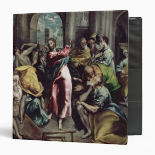 Christ Driving the Traders from the Temple Binder