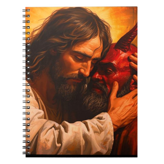 Christ embrasser le Carnet Lucifer (Devant)