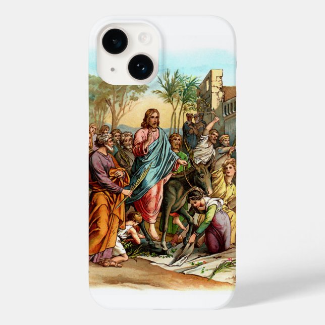 Christ Entering Jerusalem  Case-Mate iPhone Case (Back)