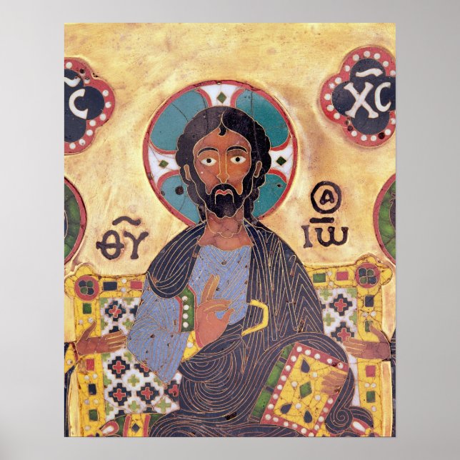 Christ Enthroned Poster (Front)
