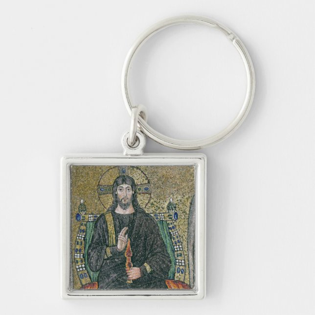 Christ enthroned with the angels keychain (Front)