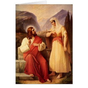 Christ et Samaritain par Christian Schleisner